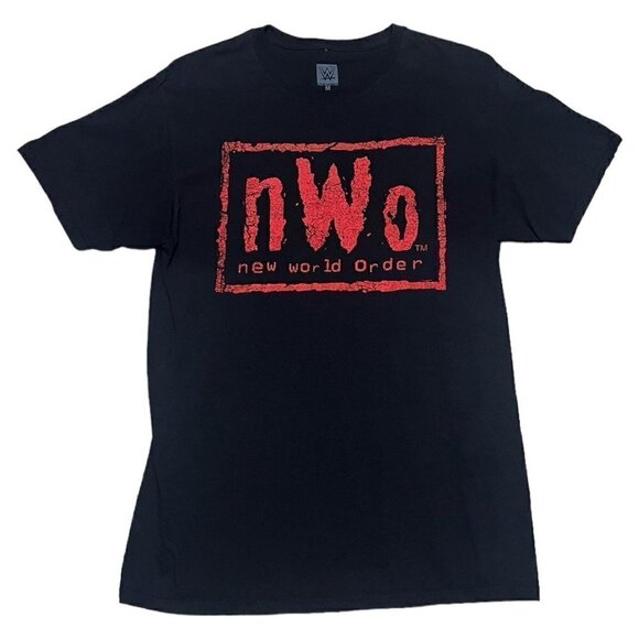 NWO Wolfpack WWF WWE WCW Retro Modern Wrestling Tee Shirt - Medium - Picture 1 of 5